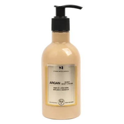 ARGÁN, Crema corporal con partículas doradas
